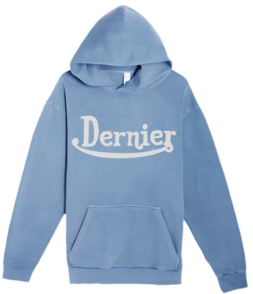 Dernier Signature Script Pigment Dyed Hoodie