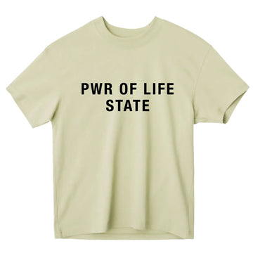 Dernier “PWR OF LIFE” State Tee