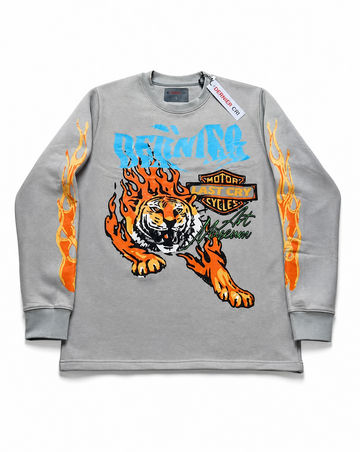 Dernier Fiery Apex Crewneck