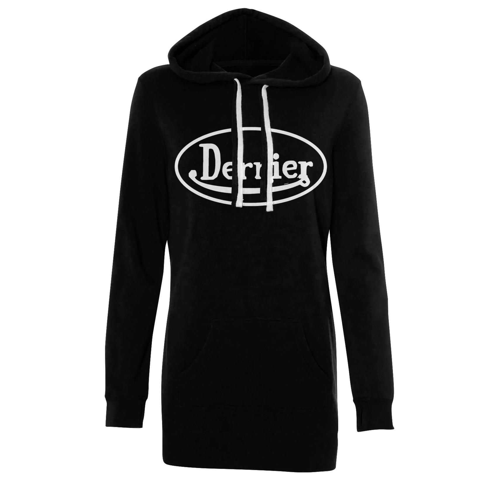 Dernier Womens Hooded Dress