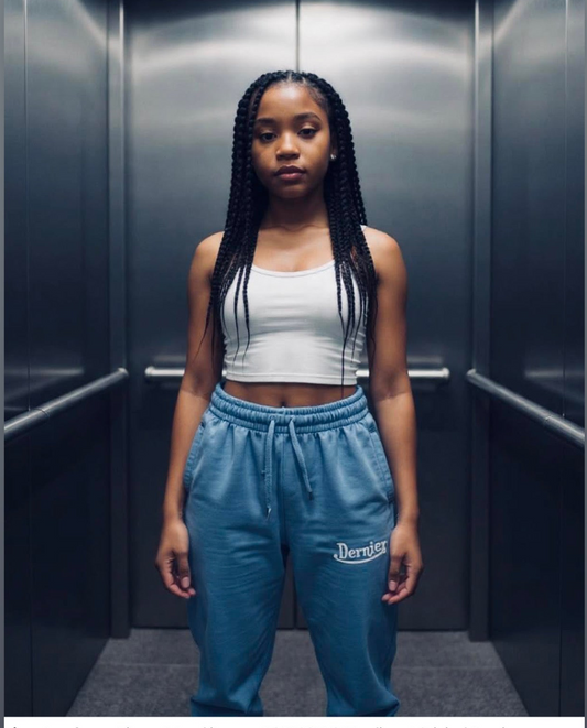 Dernier Signature Script Pigment Dyed Joggers