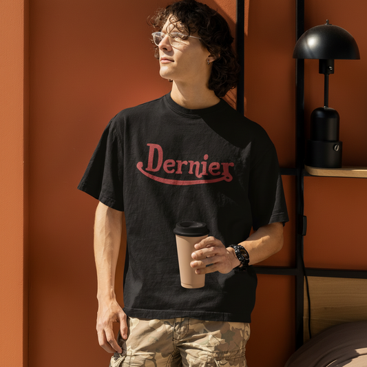 Dernier Signature Script Pigment Dyed Tee