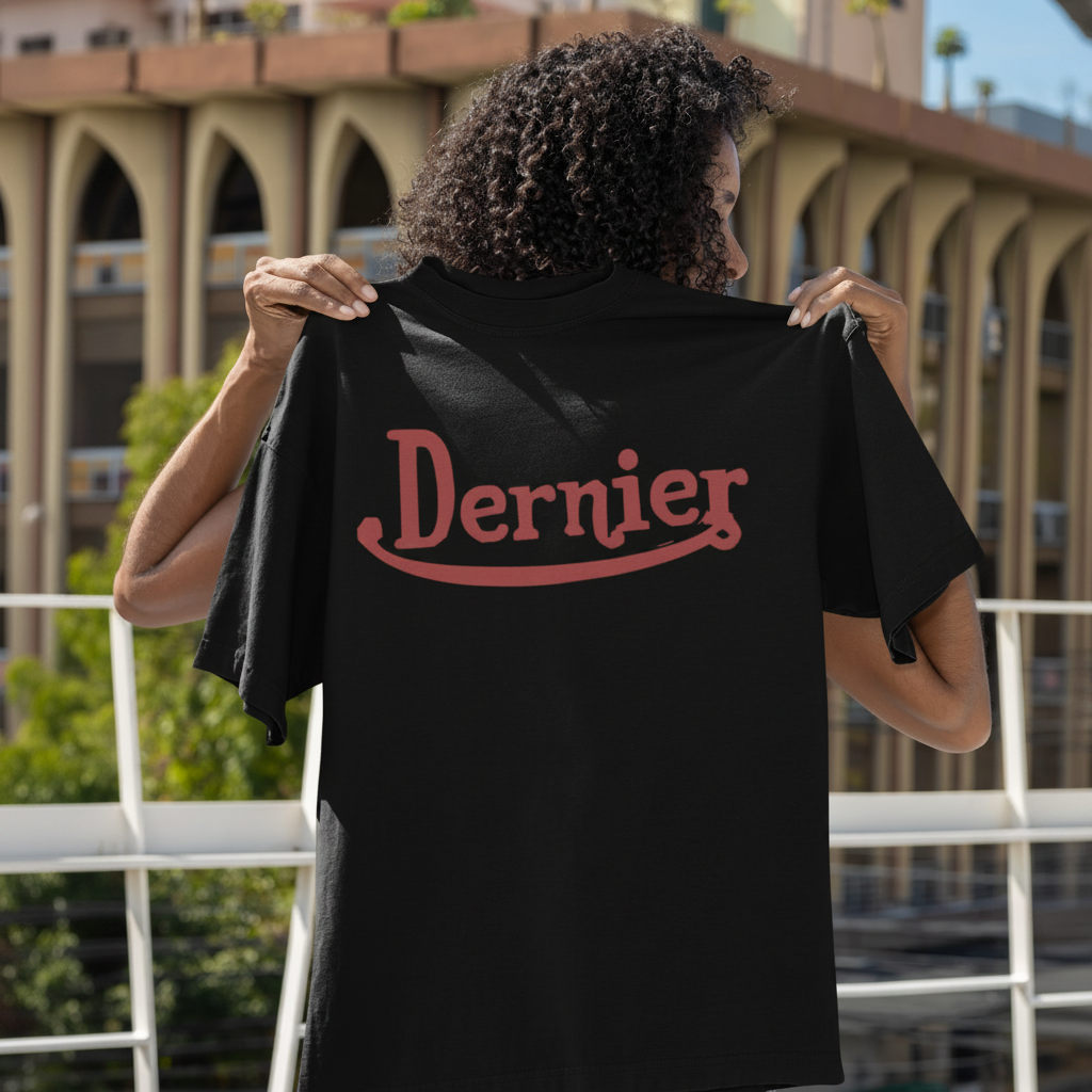 Dernier Signature Script Pigment Dyed Tee