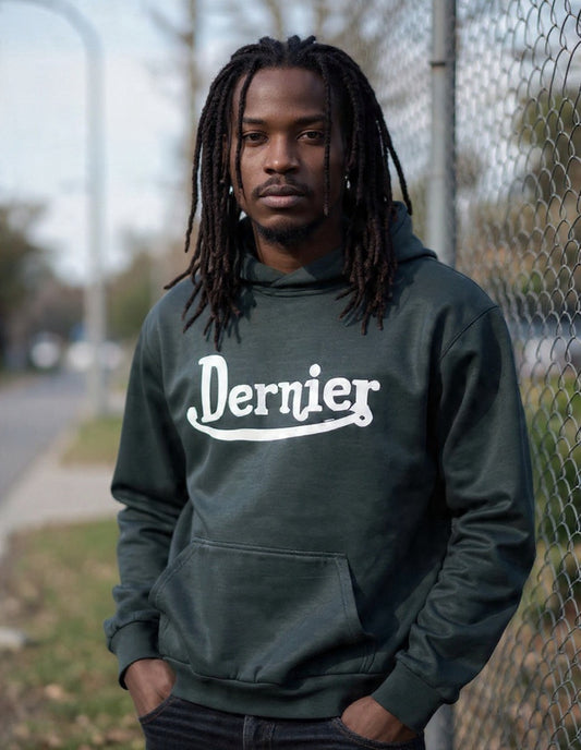 Dernier Signature Script Pigment Dyed Hoodie
