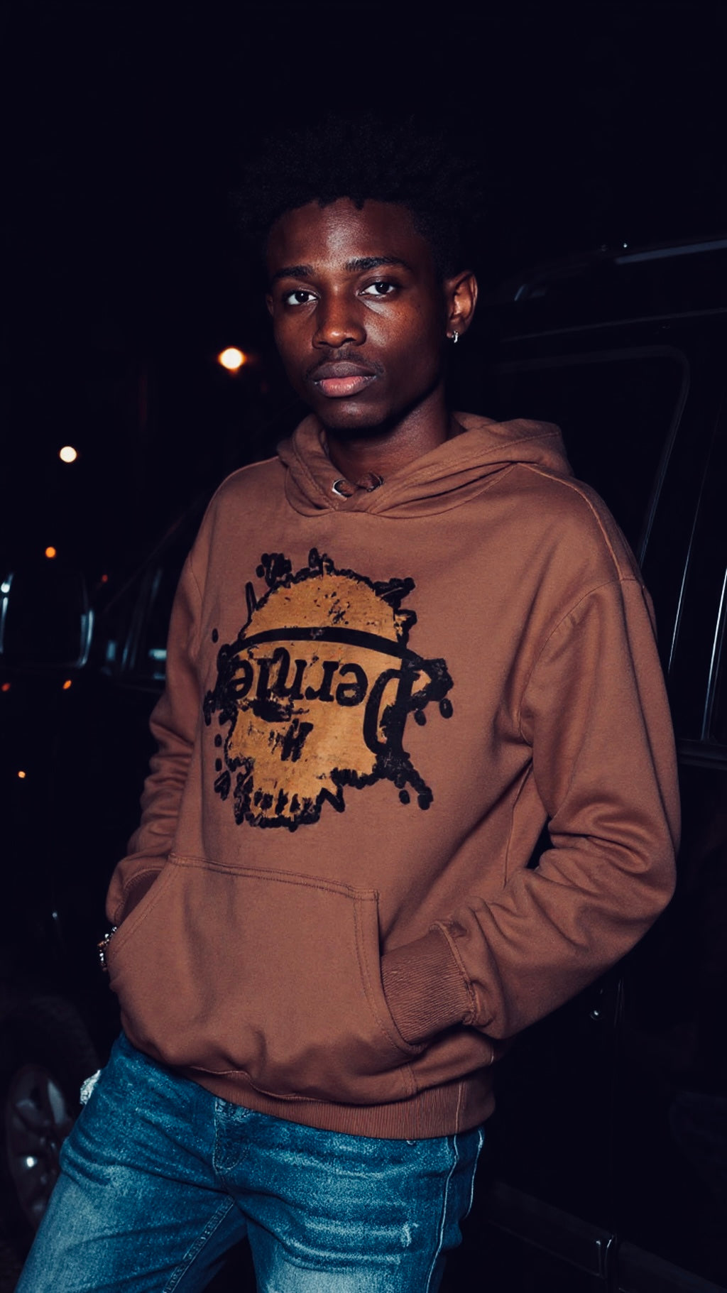 Dernier Graphic “Pwr Of Life” Hoodie