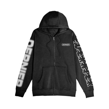 Dernier Graphic Zip Up Hoodie