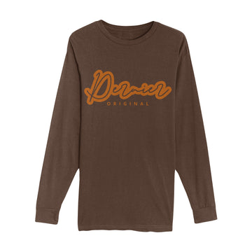 Script Long Sleeve Tee