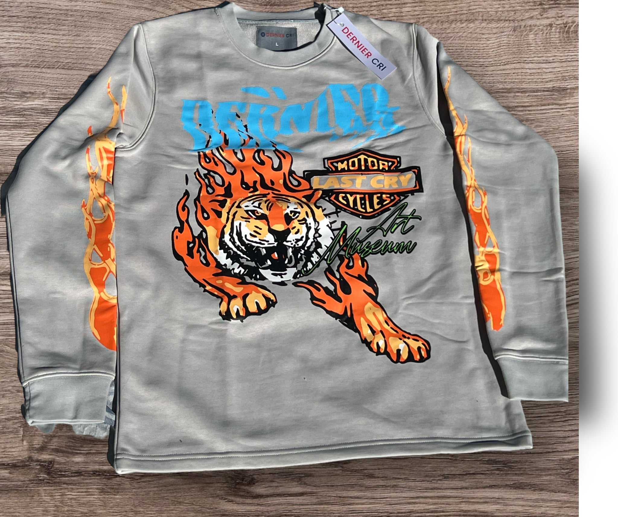 Dernier Fiery Apex Crewneck