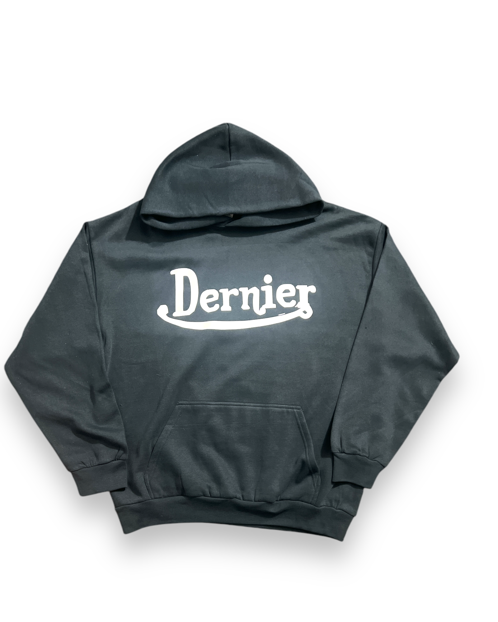 Dernier Signature Script Pigment Dyed Hoodie