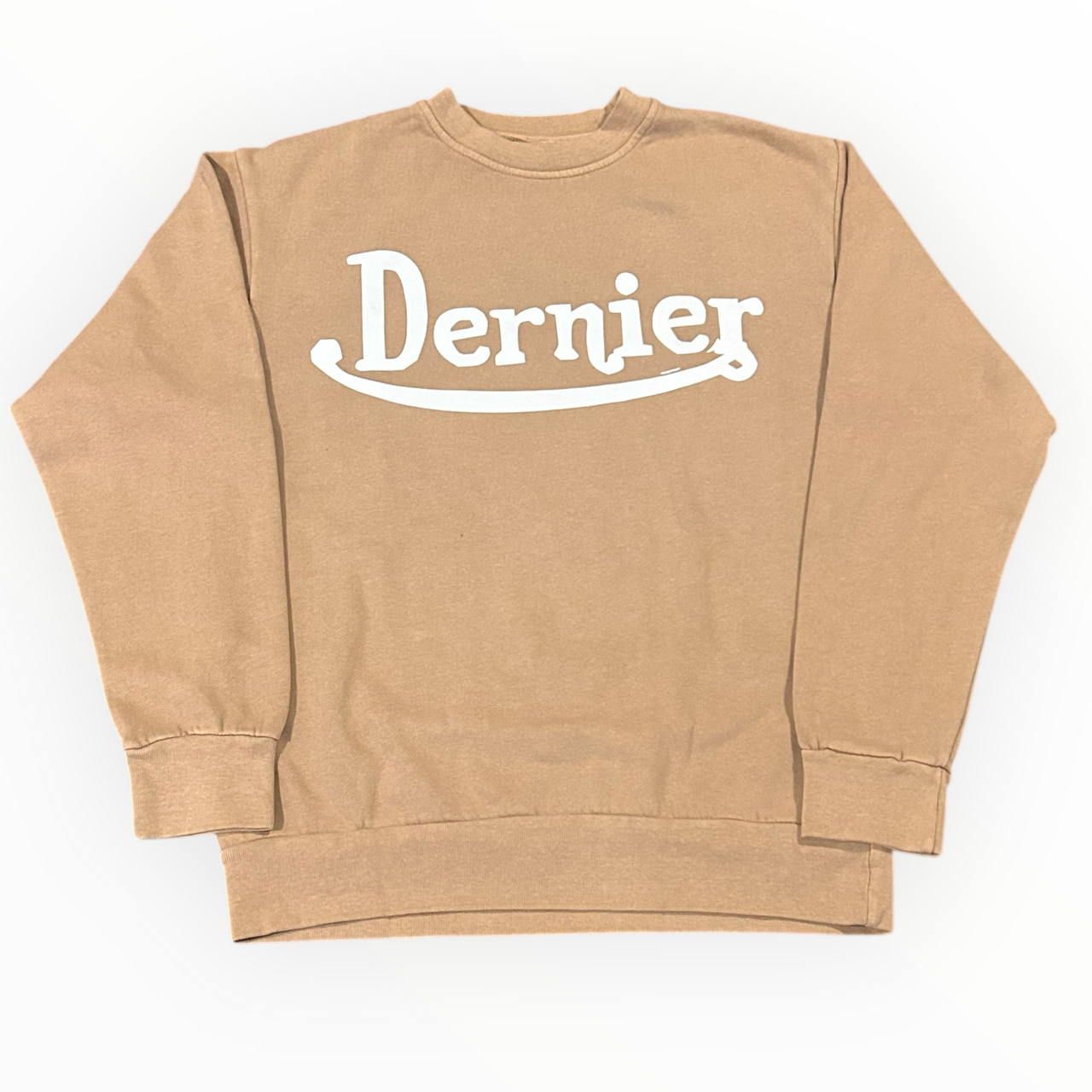 Dernier Signature Script Pigment Dyed Sweatshirt