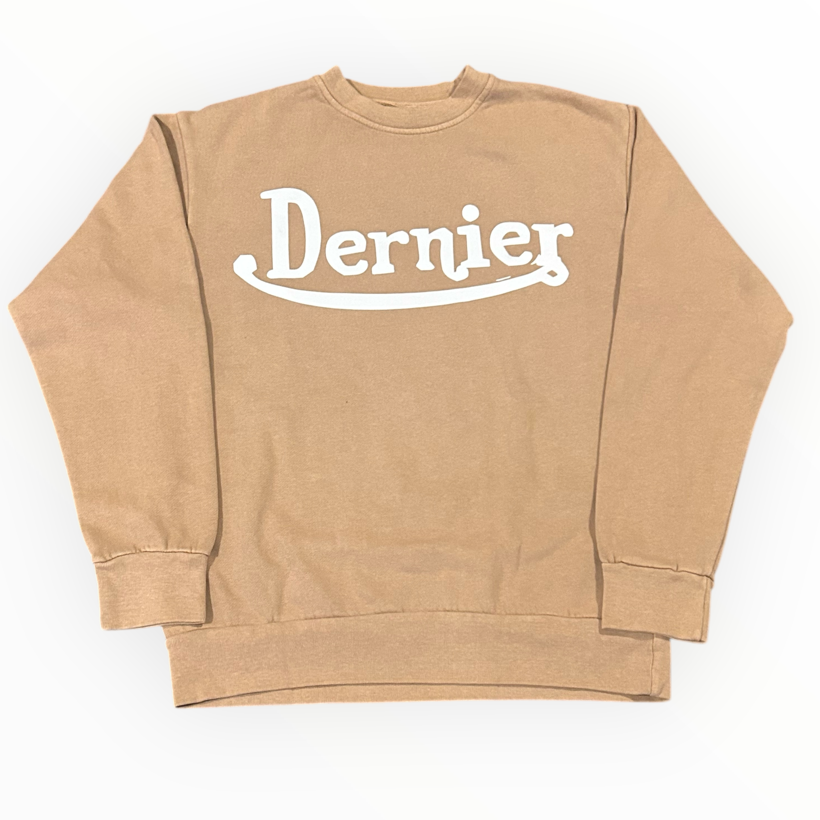 Dernier Signature Script Pigment Dyed Sweatshirt